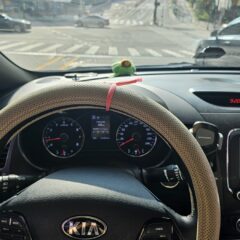 상가 주차장에 성공했어요!