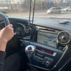 버스 대신 자차 이용